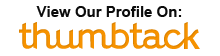 View Our Profile on Thumbtack